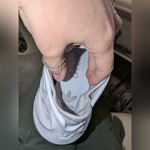 adidas adiFOM Q White Grey HP6584 Makers of Foam Runners Men’s Size US 4.5 - Picture 6 of 8